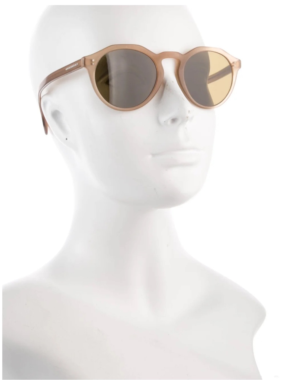 Burberry Sunglasses - Beige round